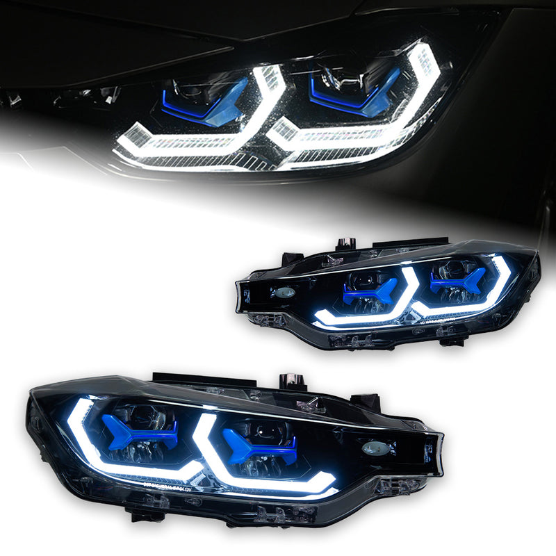 BMW F30/F31 3-Series G05 Style Headlights
