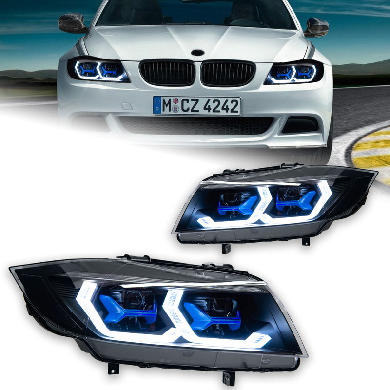 BMW E90/E91 G05 Style LED Headlights