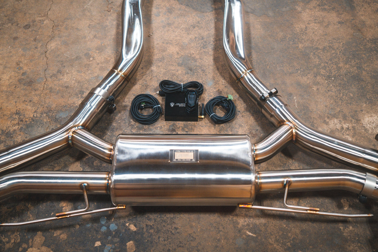 Valvetronic Designs BMW X5M / X6M F95 / F96 VALVED SPORT EXHAUST SYSTEM