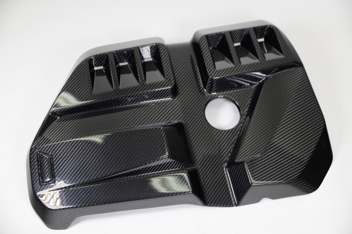 G80 CARBON FIBER ENGINE COVER - ARM Motorsports