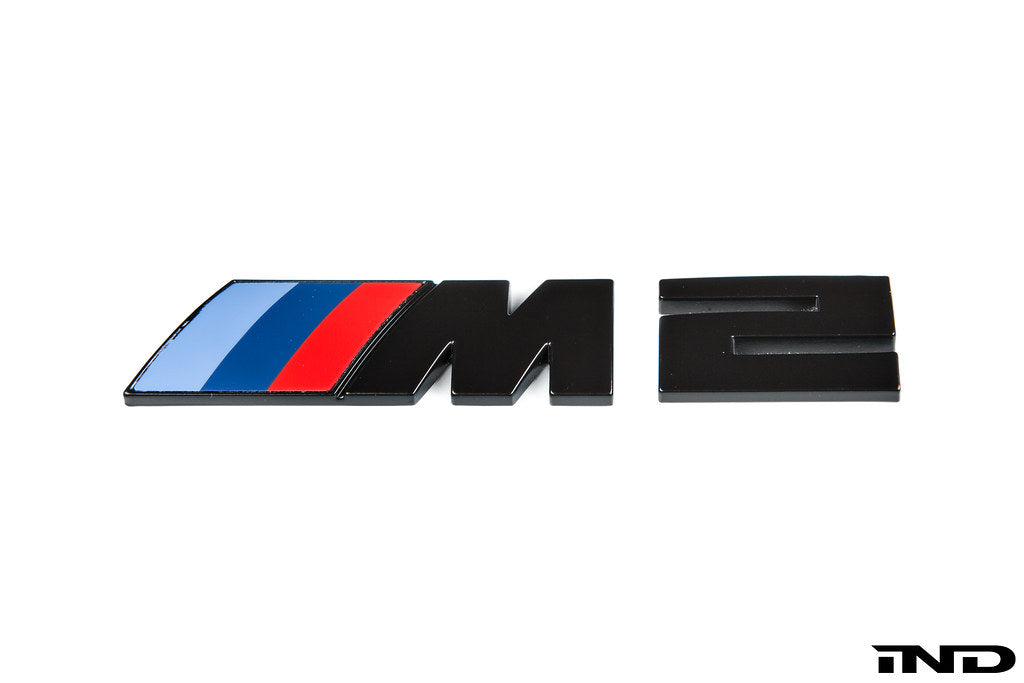 IND G87 M2 Gloss Black Painted Front Grille and Trunk Emblem Package