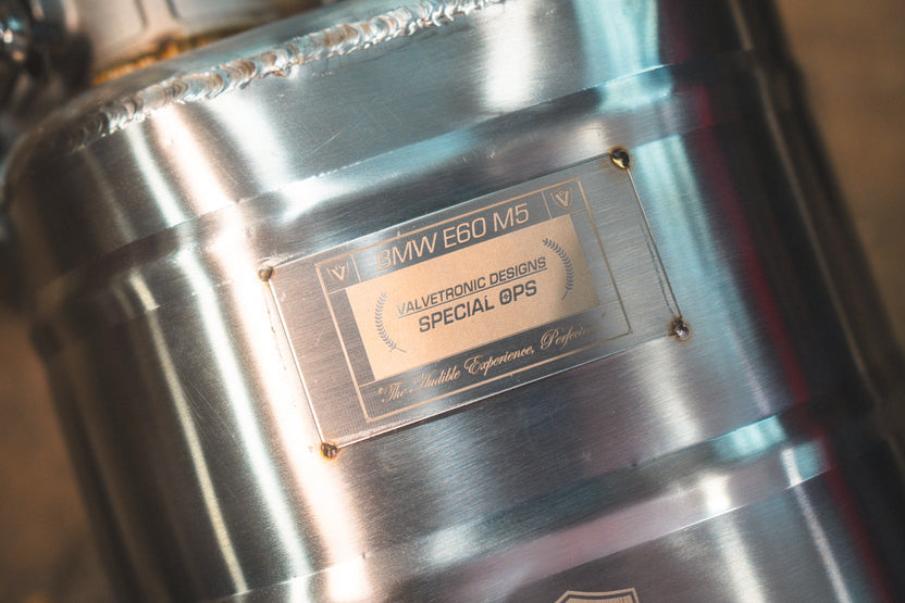 Valvetronic Designs BMW E60 M5 Valved Sport Exhaust System