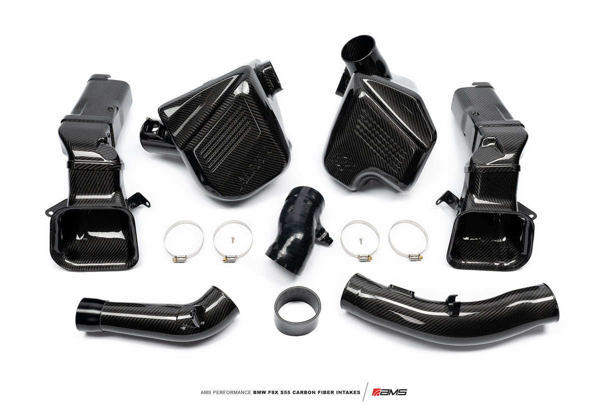 AMS Performance S55 Carbon Intakes for BMW F8x M2c/M3/M4