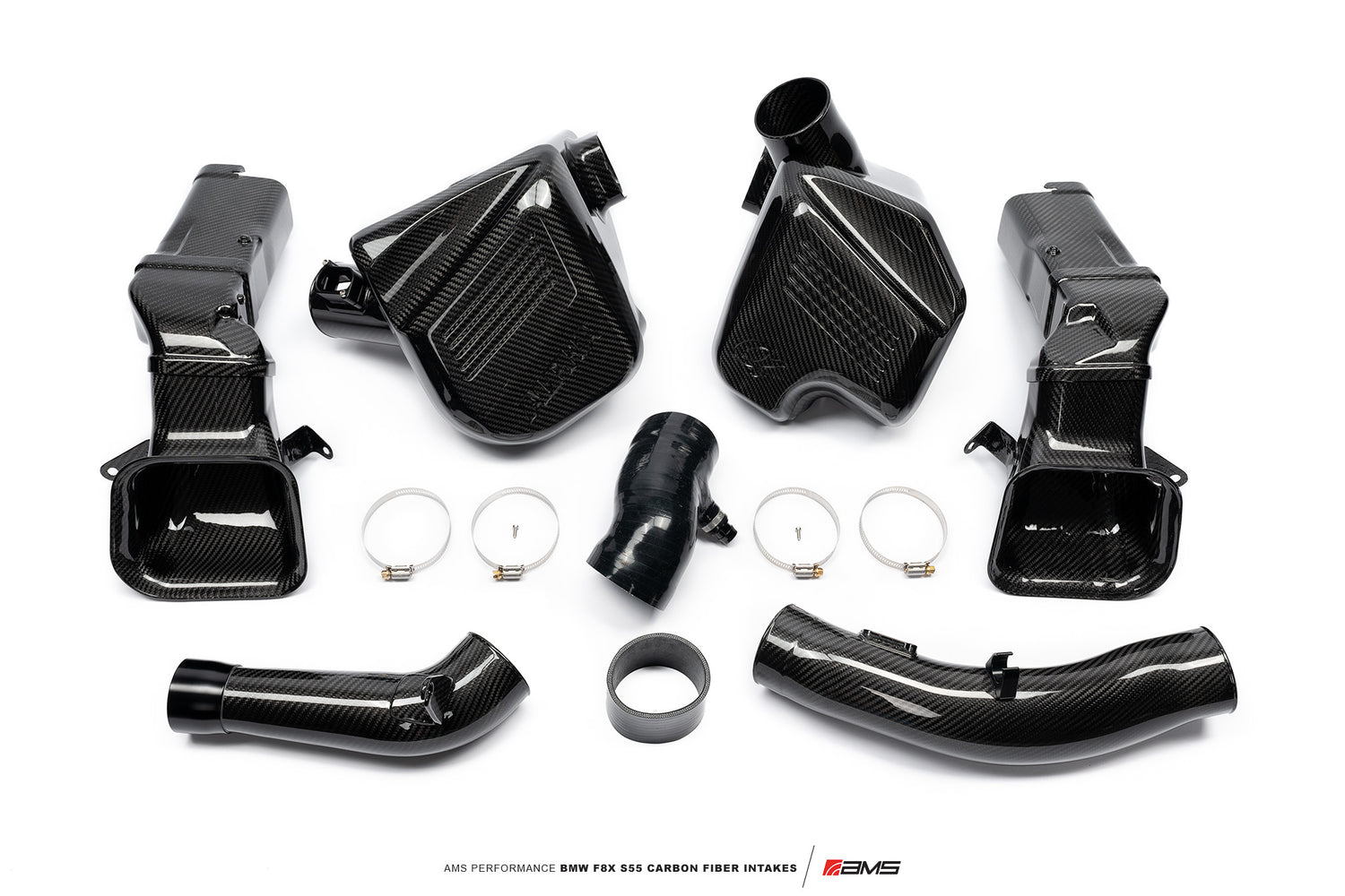 AMS Performance S55 Carbon Intakes for BMW F8x M2c/M3/M4