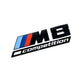 Competition Trunk Emblem for BMW F92 M8- Gloss Black