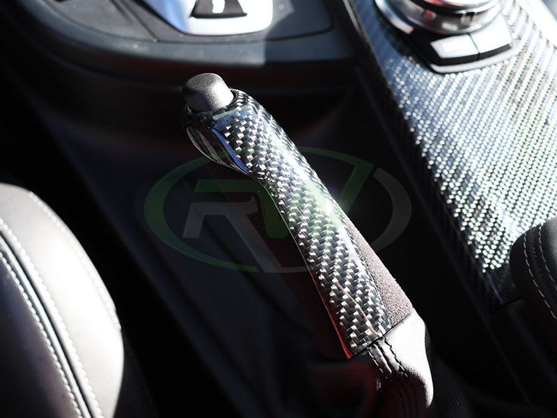 RW Carbon BMW Carbon Fiber Alcantara E-Brake Handle