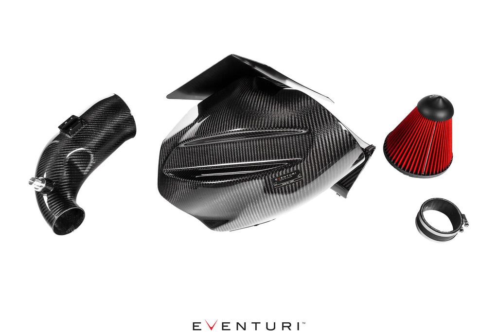 Eventuri Black Carbon Intake System for Toyota A90 Supra