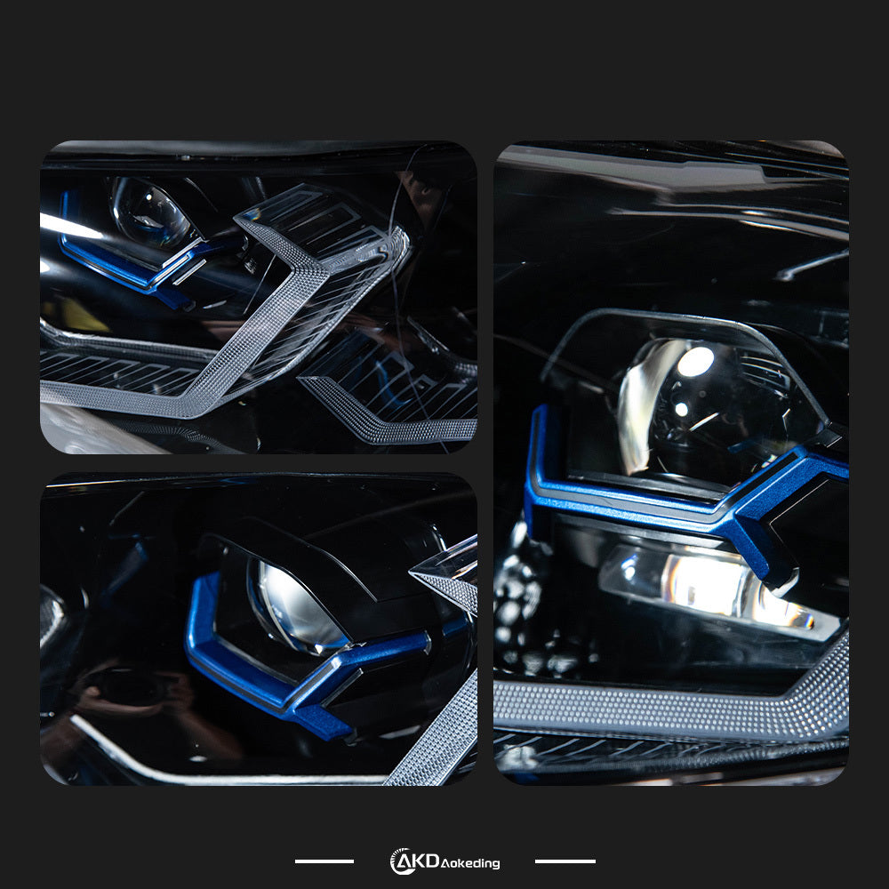BMW F10 5 Series/M5 "G22 Style" Headlights