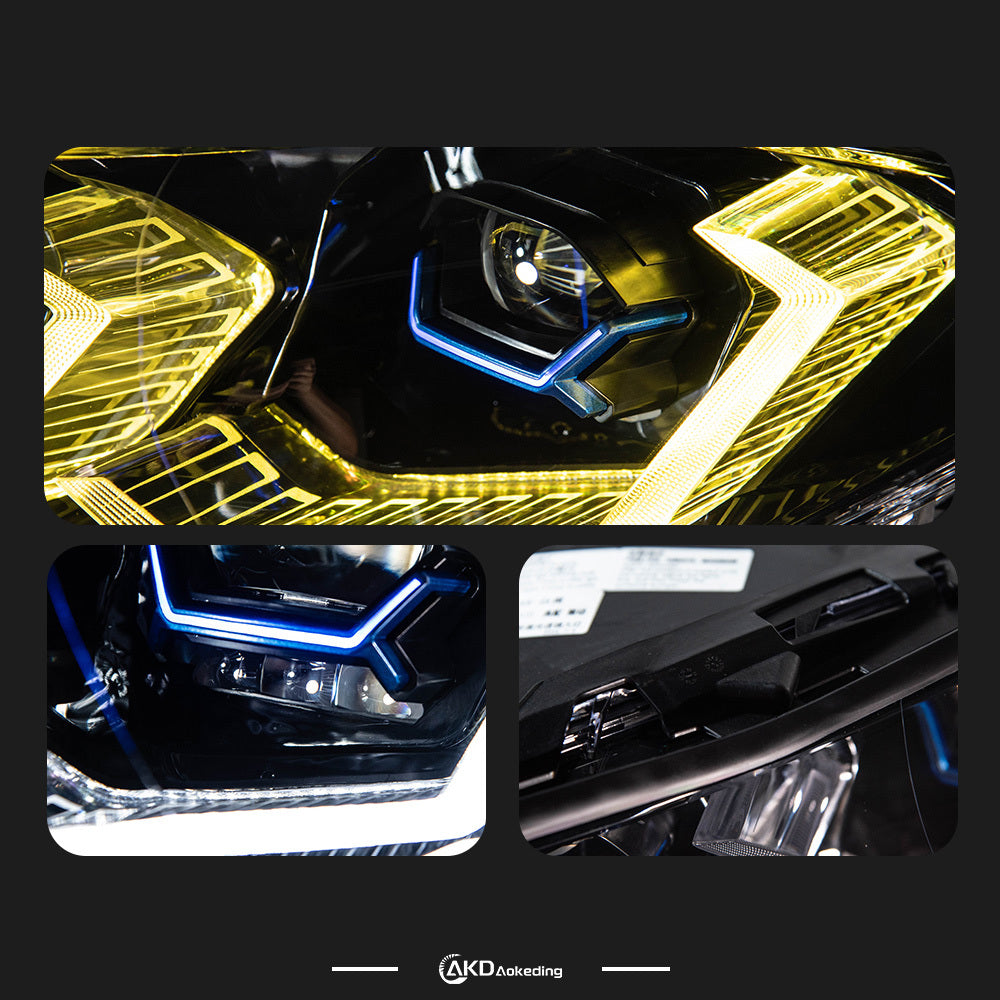 BMW F10 5 Series/M5 "G22 Style" Headlights