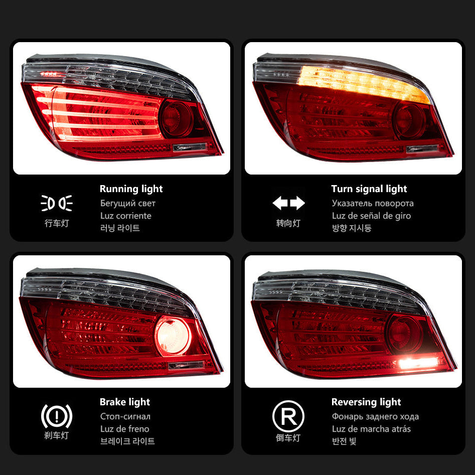 LED OEM Style Tail Lights for 5 Series E60/M5