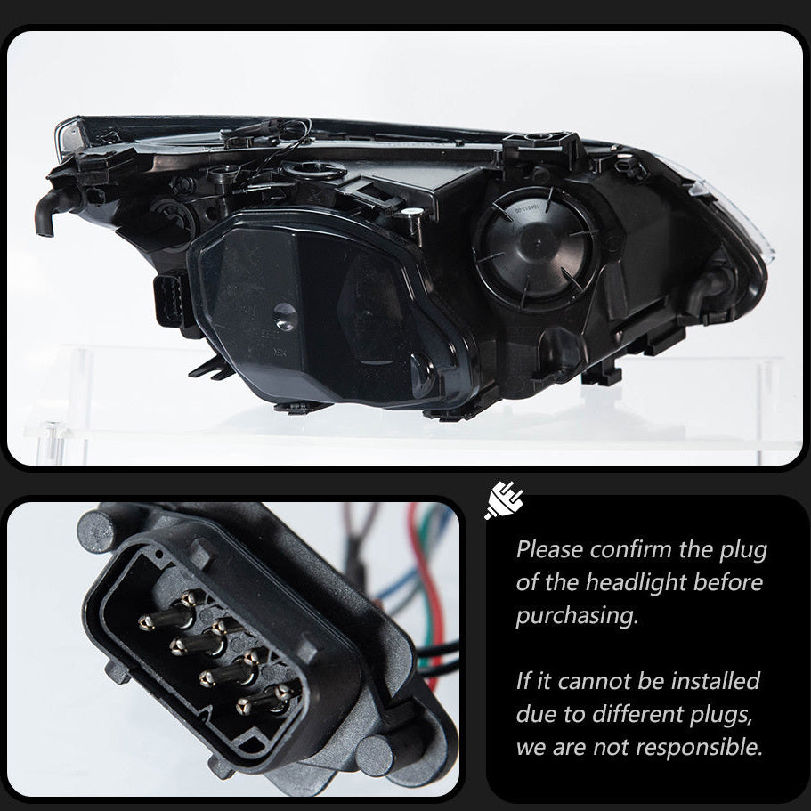 BMW E60 5 Series/M5 "OEM Style" Headlights
