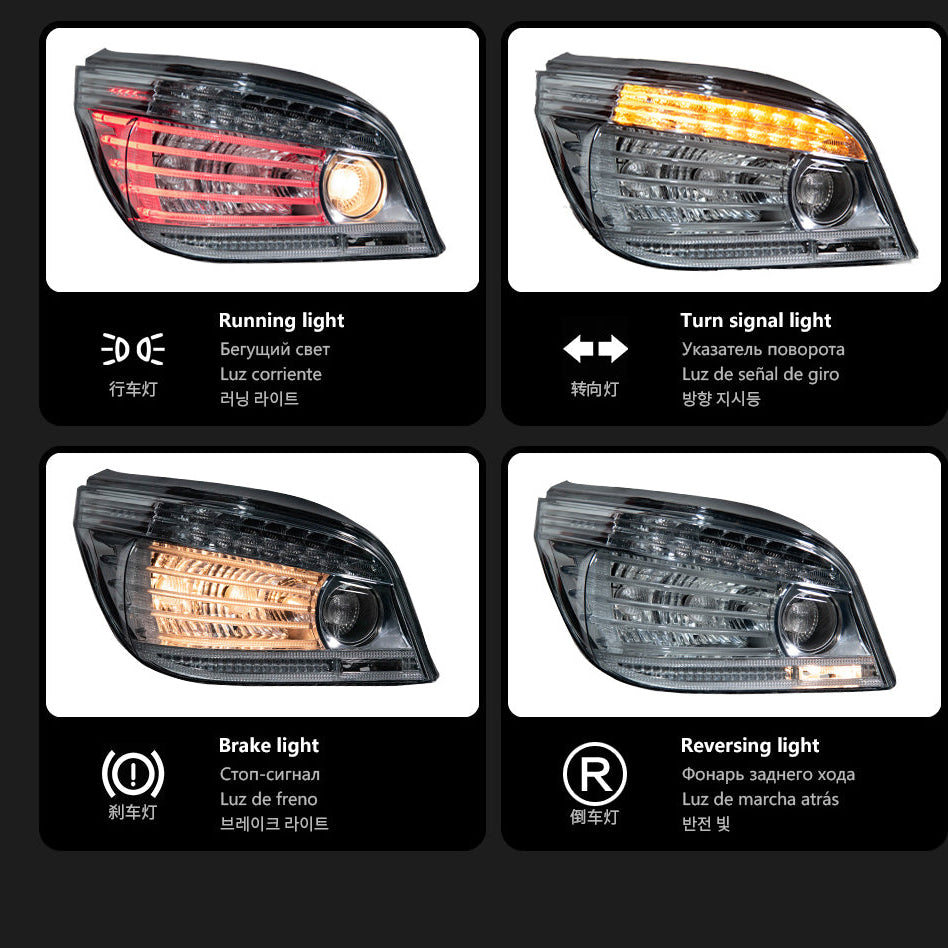 LED OEM Style Tail Lights for 5 Series E60/M5