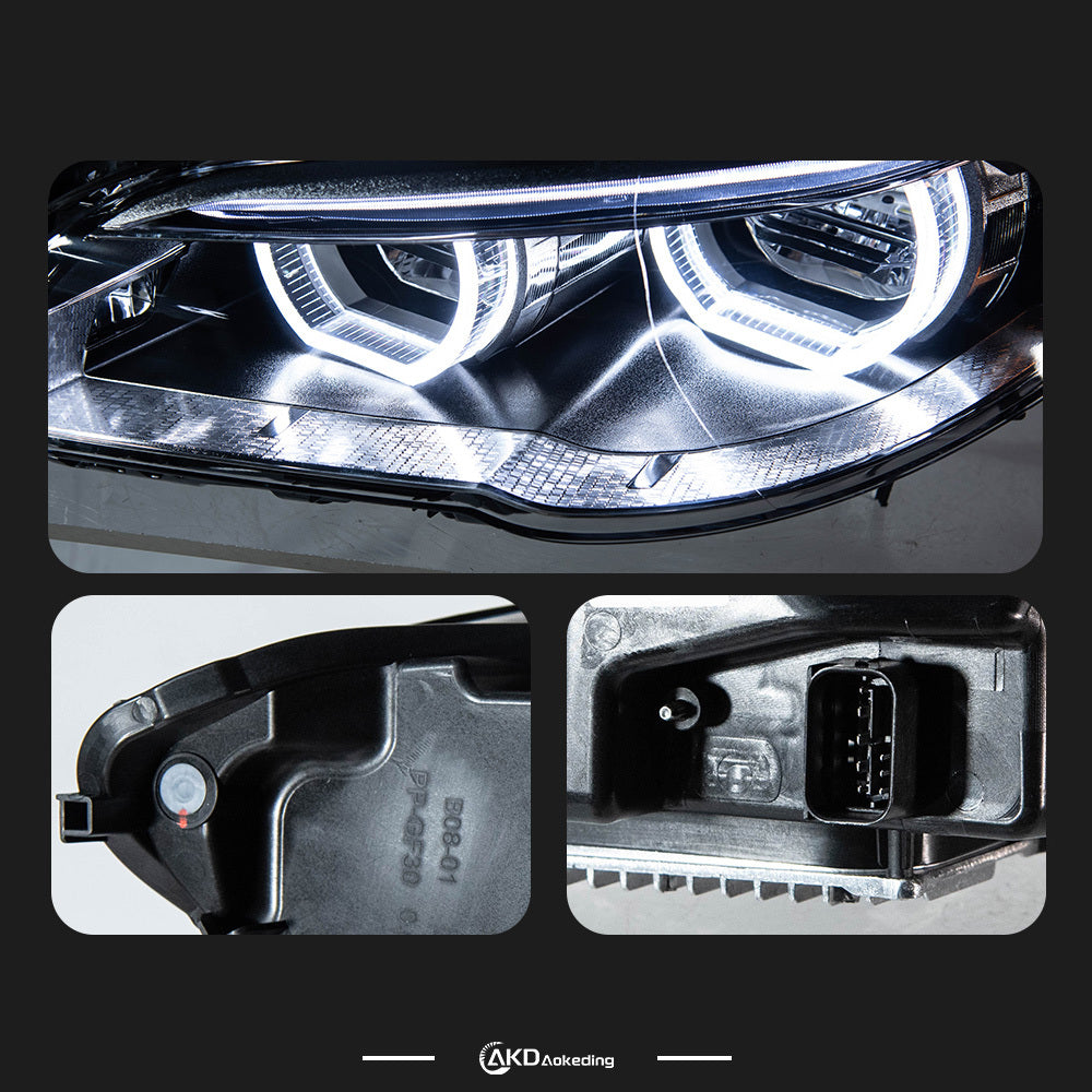 BMW F10 5 Series / M5 "OEM LCI LED Style" Headlights