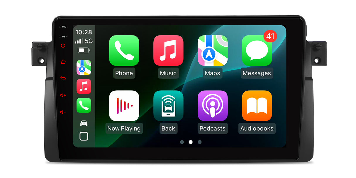 Xtrons 9'' Head Unit Display Upgrade For BMW 3 Series E46/M3 1998-2006 | 4GB RAM & 64GB ROM