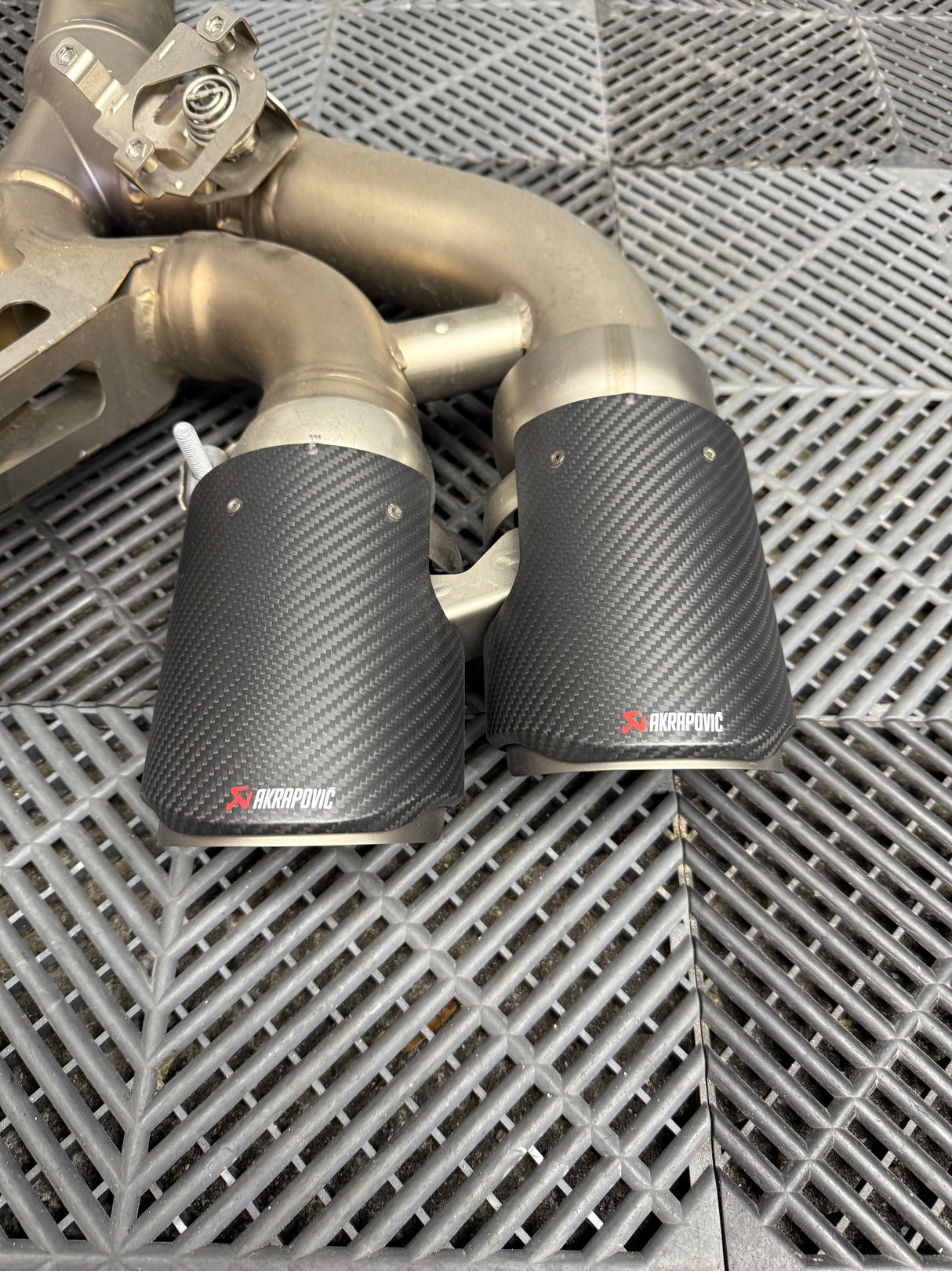 M8 Gran Coupé (F93) Akrapovic Evolution Line Titanium Catback Exhaust System (Used)