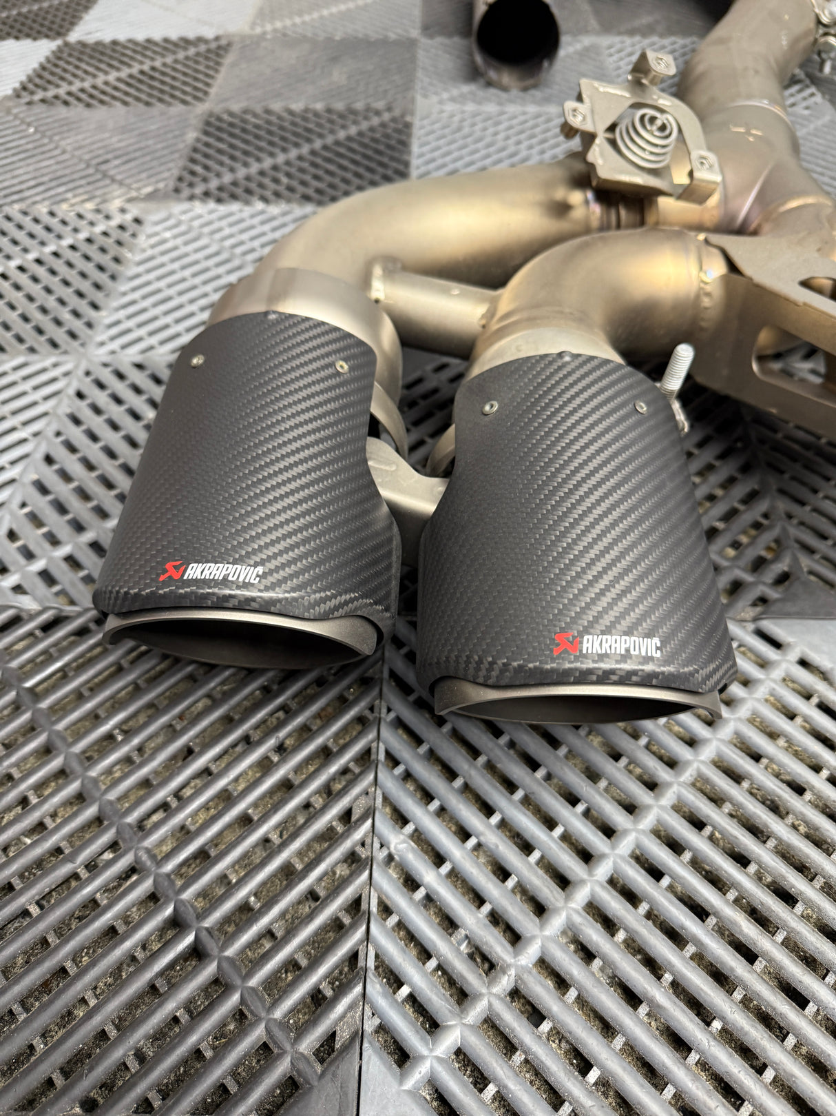 M8 Gran Coupé (F93) Akrapovic Evolution Line Titanium Catback Exhaust System (Used)