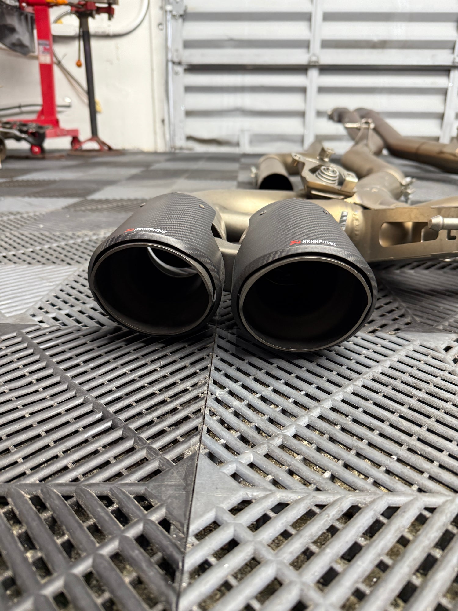 M8 Gran Coupé (F93) Akrapovic Evolution Line Titanium Catback Exhaust System (Used)