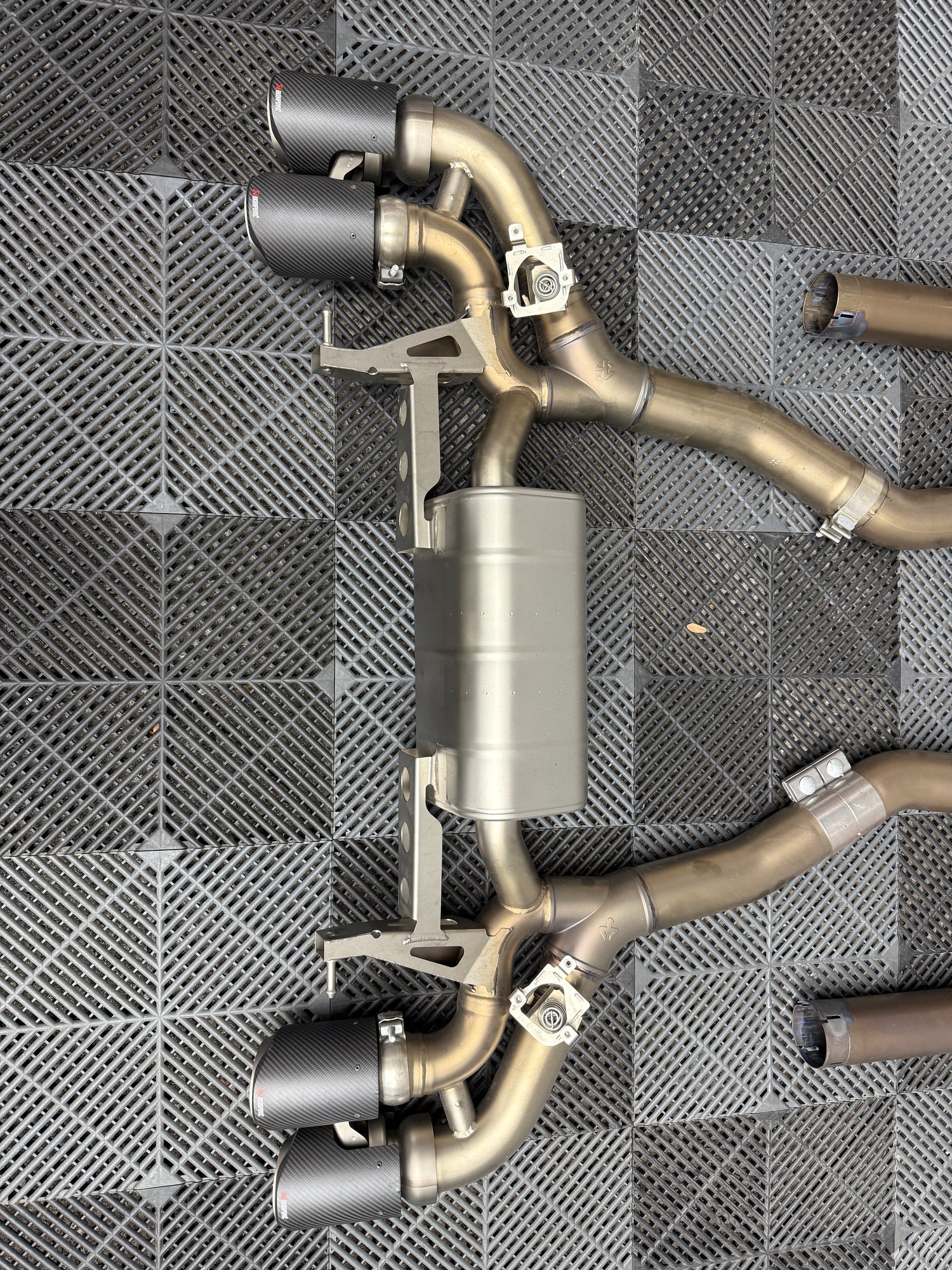 M8 Gran Coupé (F93) Akrapovic Evolution Line Titanium Catback Exhaust System (Used)
