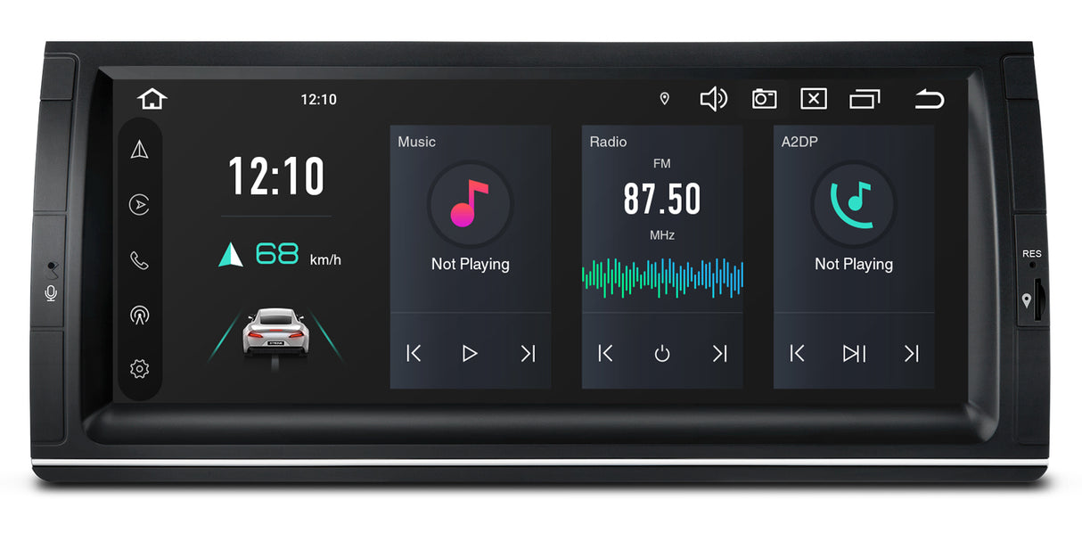 Xtrons 10.25'' Head Unit Display Upgrade For BMW X5 E53 1999-2006 | 4GB & 64GB ROM