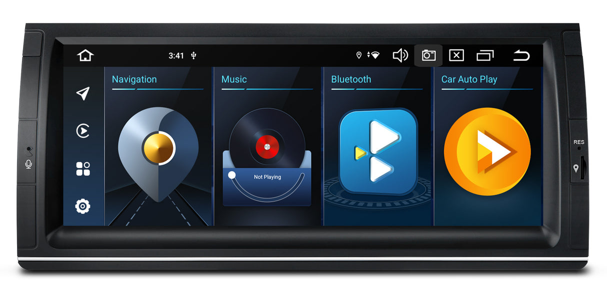 Xtrons 10.25'' Head Unit Display Upgrade For BMW X5 E53 1999-2006 | 4GB & 64GB ROM