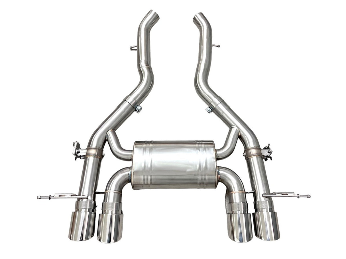 MAD BMW M2 G87 S58 Axle Back Exhaust