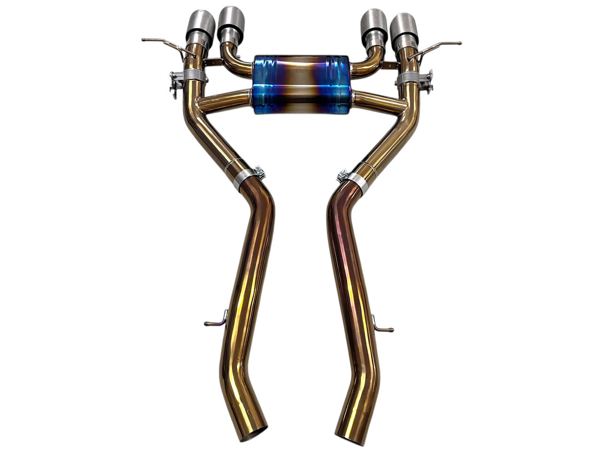 MAD BMW M3 M4 S58 G80 G82 Axle Back Titanium