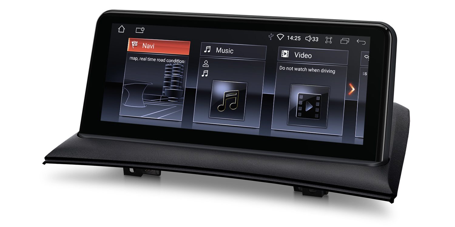 Xtrons 10.25" Head Unit Display Upgrade For BMW X3 E83 2004-2009 (No Original Display) | 4GB RAM & 64GB ROM