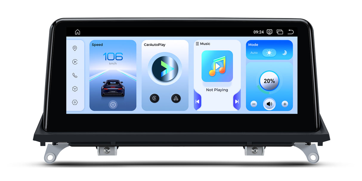 Xtrons 10.25" Head Unit Display Upgrade For BMW X5/X6/M E70/E71 2011-2013 (CIC) | 8GB RAM & 256GB ROM