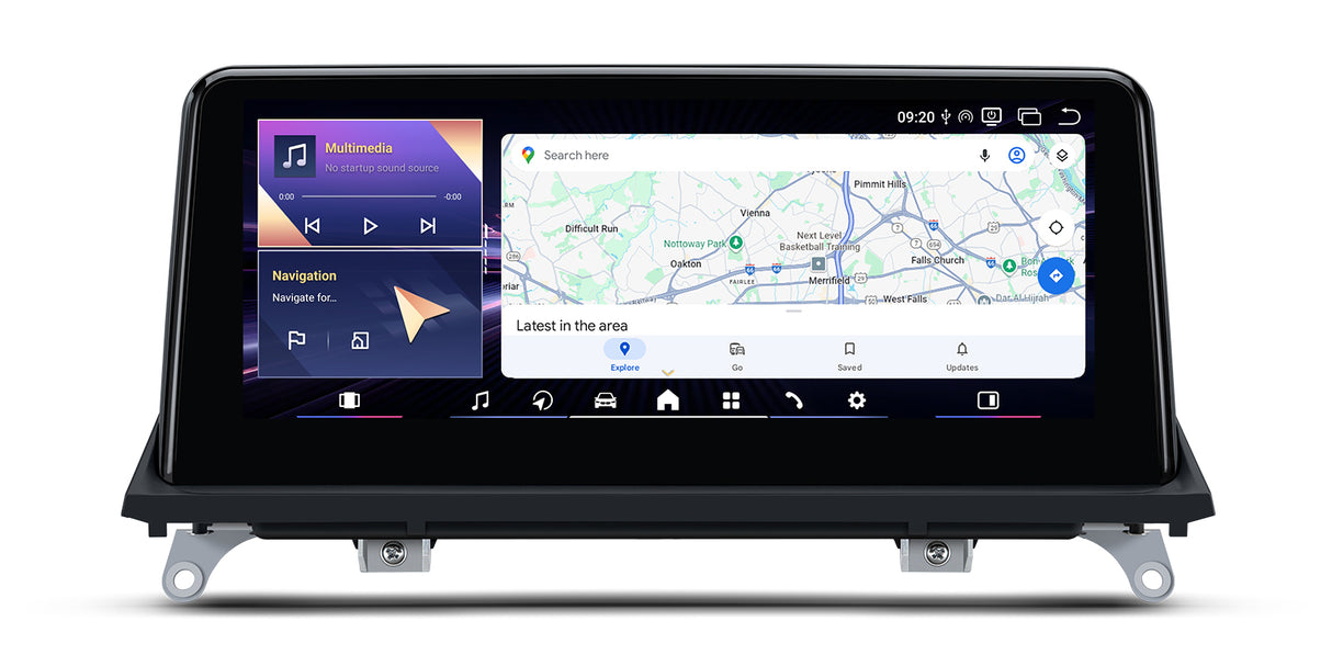 Xtrons 10.25" Head Unit Display Upgrade For BMW X5/X6/M E70/E71 2011-2013 (CIC) | 8GB RAM & 256GB ROM