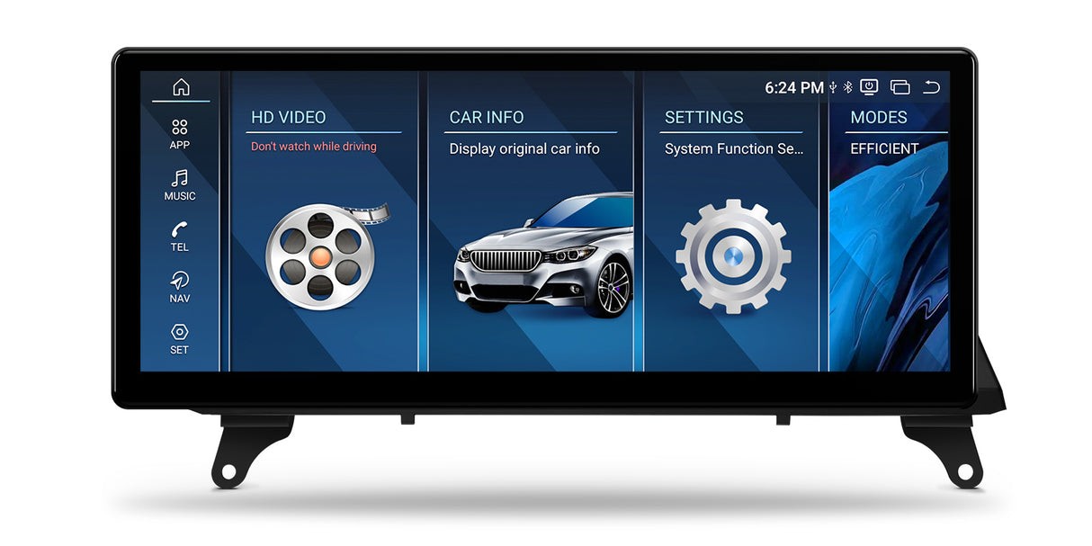 Xtrons 12.3" Head Unit Display Upgrade For BMW X5/X6/M E70/E71 2011-2013 (CIC) | 8GB RAM & 256GB ROM