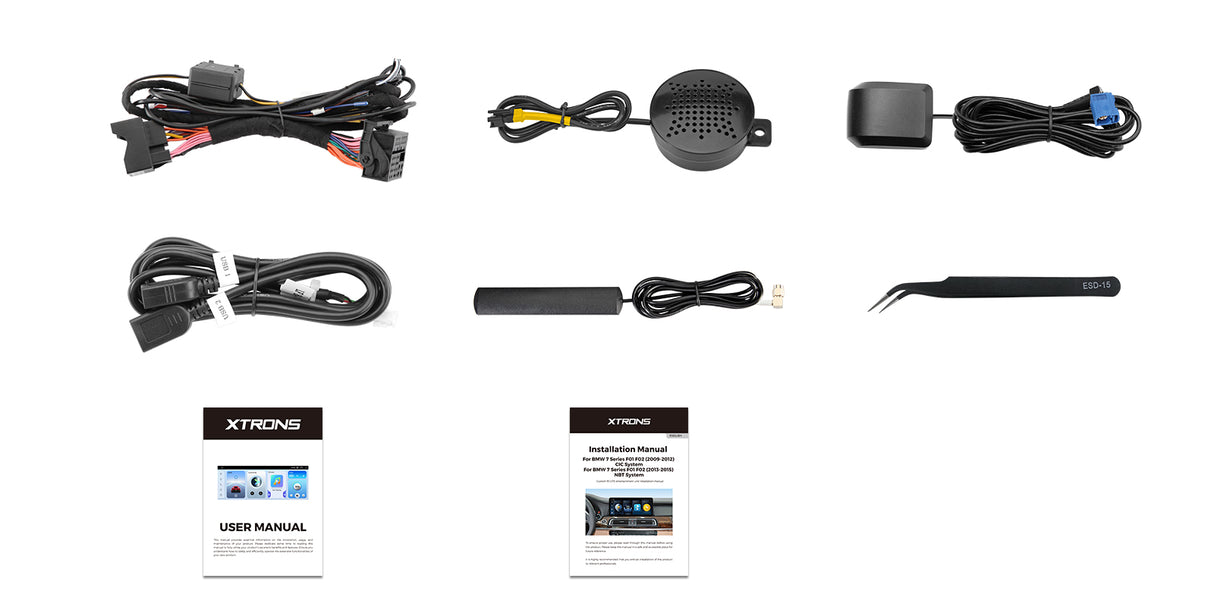 Xtrons 12.3" Head Unit Display Upgrade For BMW 7 Series F01/F02 2013-2015 (NBT) | 8GB RAM & 256GB ROM