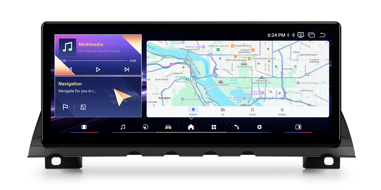 Xtrons 12.3" Head Unit Display Upgrade For BMW 7 Series F01/F02 2013-2015 (NBT) | 8GB RAM & 256GB ROM