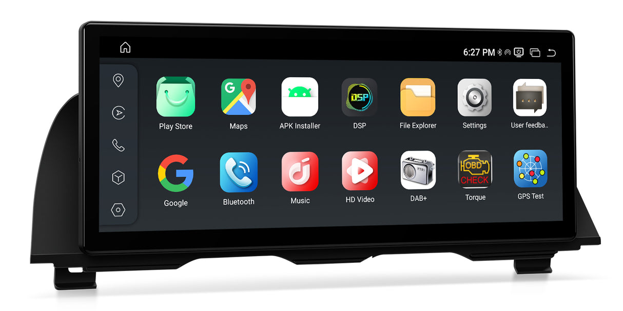 Xtrons 12.3" Head Unit Display Upgrade For BMW 5 Series & M5 F10/F11 2013-2016 (NBT) | 8GB RAM & 256GB ROM