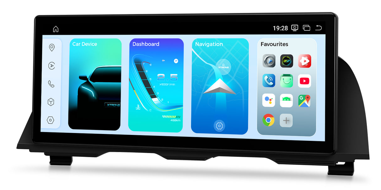 Xtrons 12.3" Head Unit Display Upgrade For BMW 5 Series & M5 F10/F11 2013-2016 (NBT) | 8GB RAM & 256GB ROM