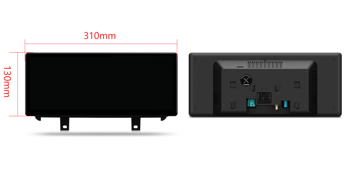 Xtrons 12.3" Head Unit Display Upgrade For BMW X5/X6 X5M/X6M F15/F16 F85/F86 2014-2017 (NBT) | 8GB RAM & 256GB ROM