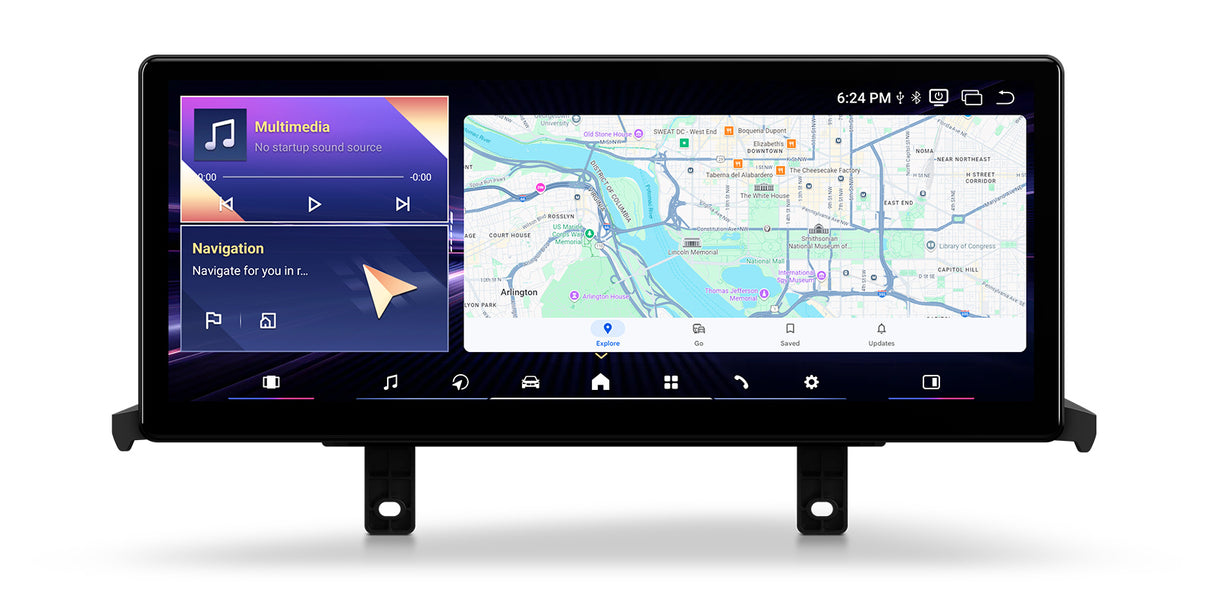 Xtrons 12.3" Head Unit Display Upgrade For BMW 1/2 Series & M2 F20/F21/F22/F23/F87 2013-2016 (NBT) | 8GB RAM & 256GB ROM