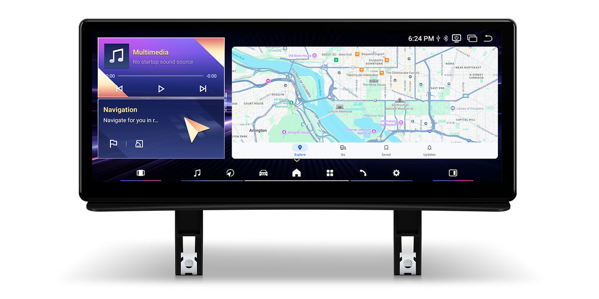 Xtrons 12.3" Head Unit Display Upgrade For BMW 1 Series E8X 2007-2013 (No Original Display) | 8GB RAM & 256GB ROM