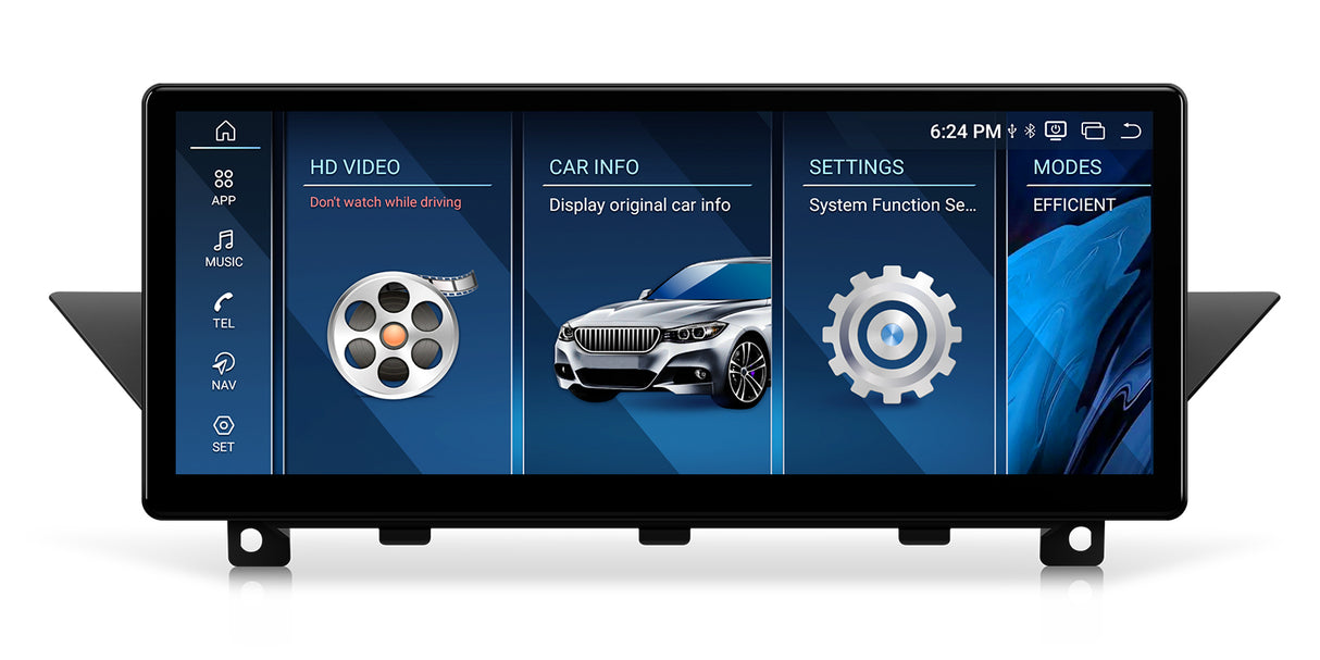 Xtrons 12.3" Head Unit Display Upgrade For BMW X1 E84 2009-2015 (No Original Display) | 8GB RAM & 256GB ROM