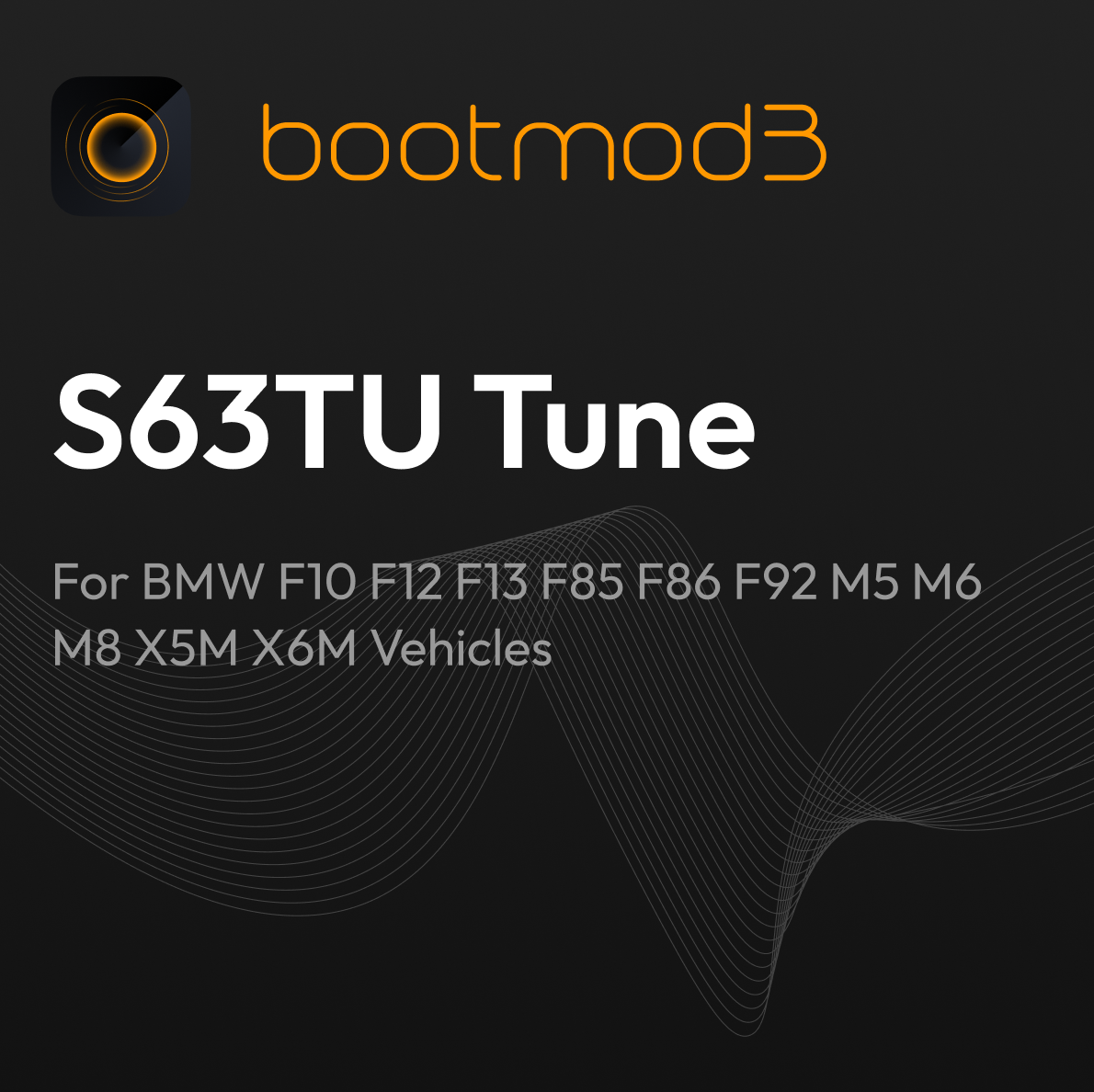 bootmod3 S63TU Tune - For BMW F10 F12 F13 F85 F86 F92 M5 M6 M8 X5M X6M Vehicles