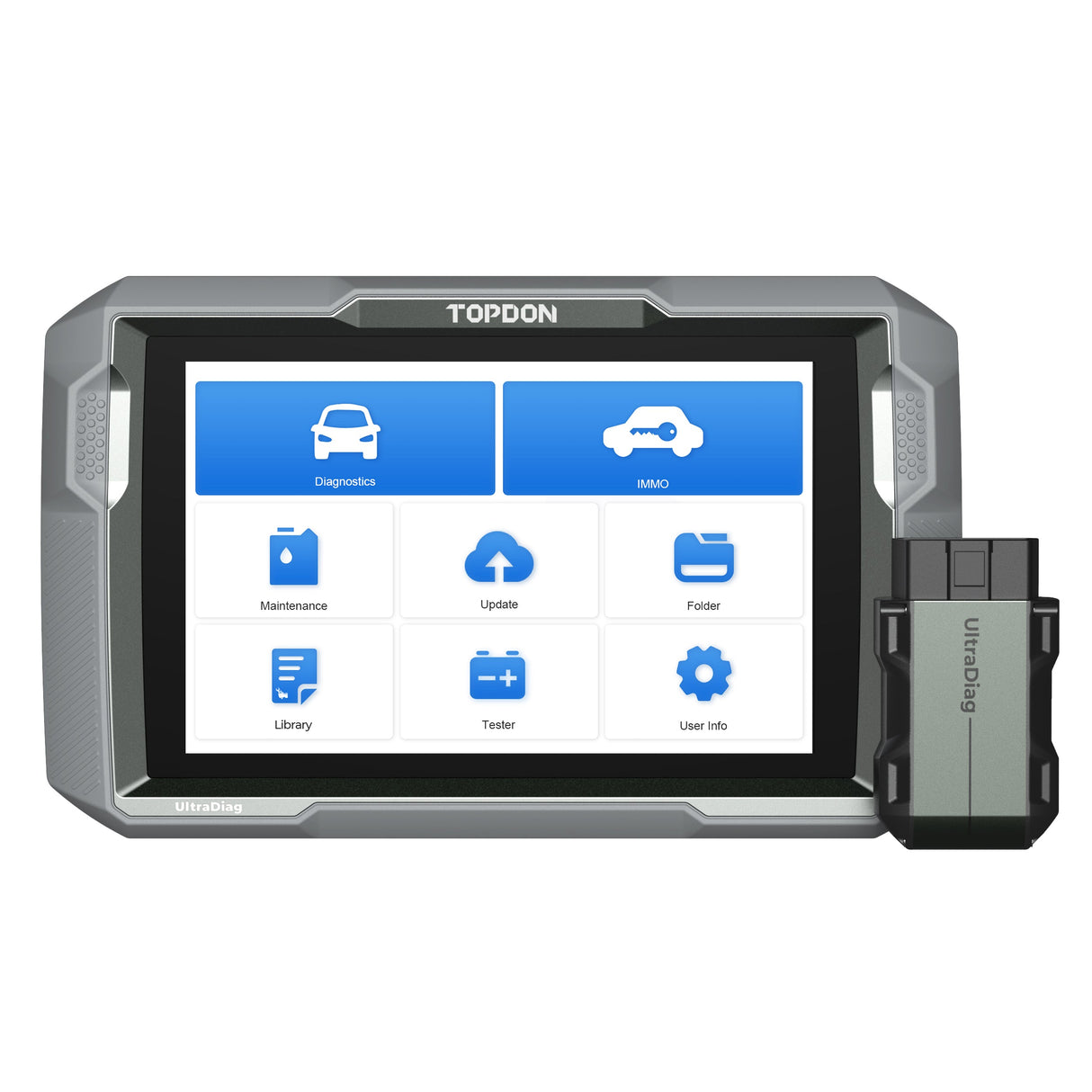 TOPDON UltraDiag  8" Scan Tool & Key Programming w/Bi-Directional Controls