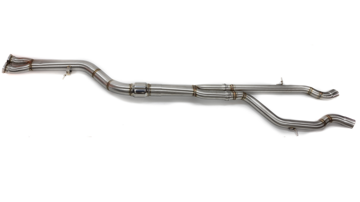 ARM BMW S55 MIDPIPE UPGRADE - 3.5" RESONATED