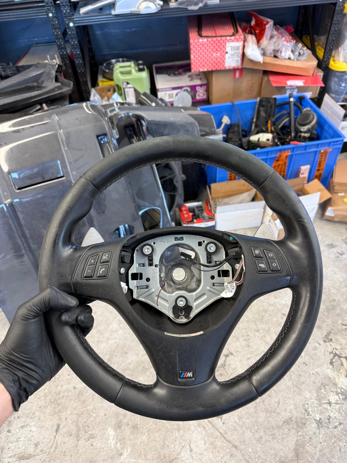 Genuine BMW E90 M3 Steering Wheel (Used)