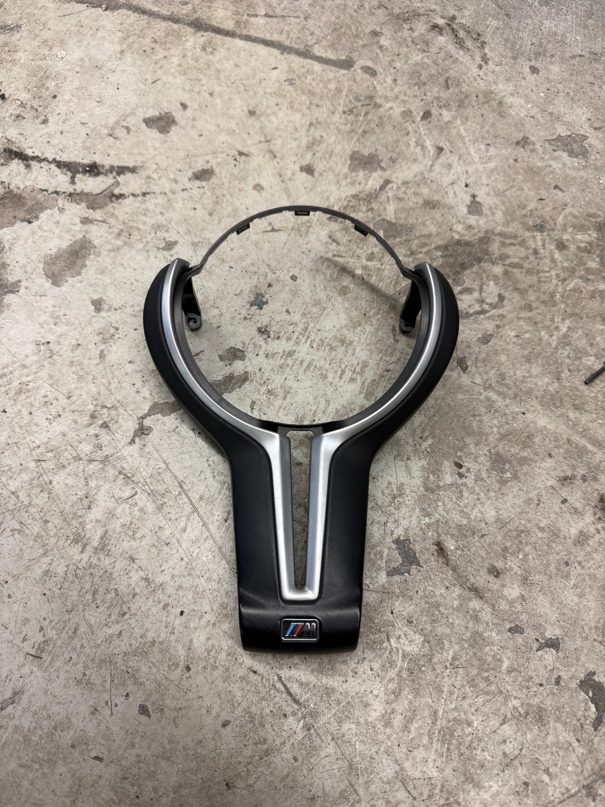Genuine BMW F10 M5 Center Steering Wheel Trim Piece (Used)