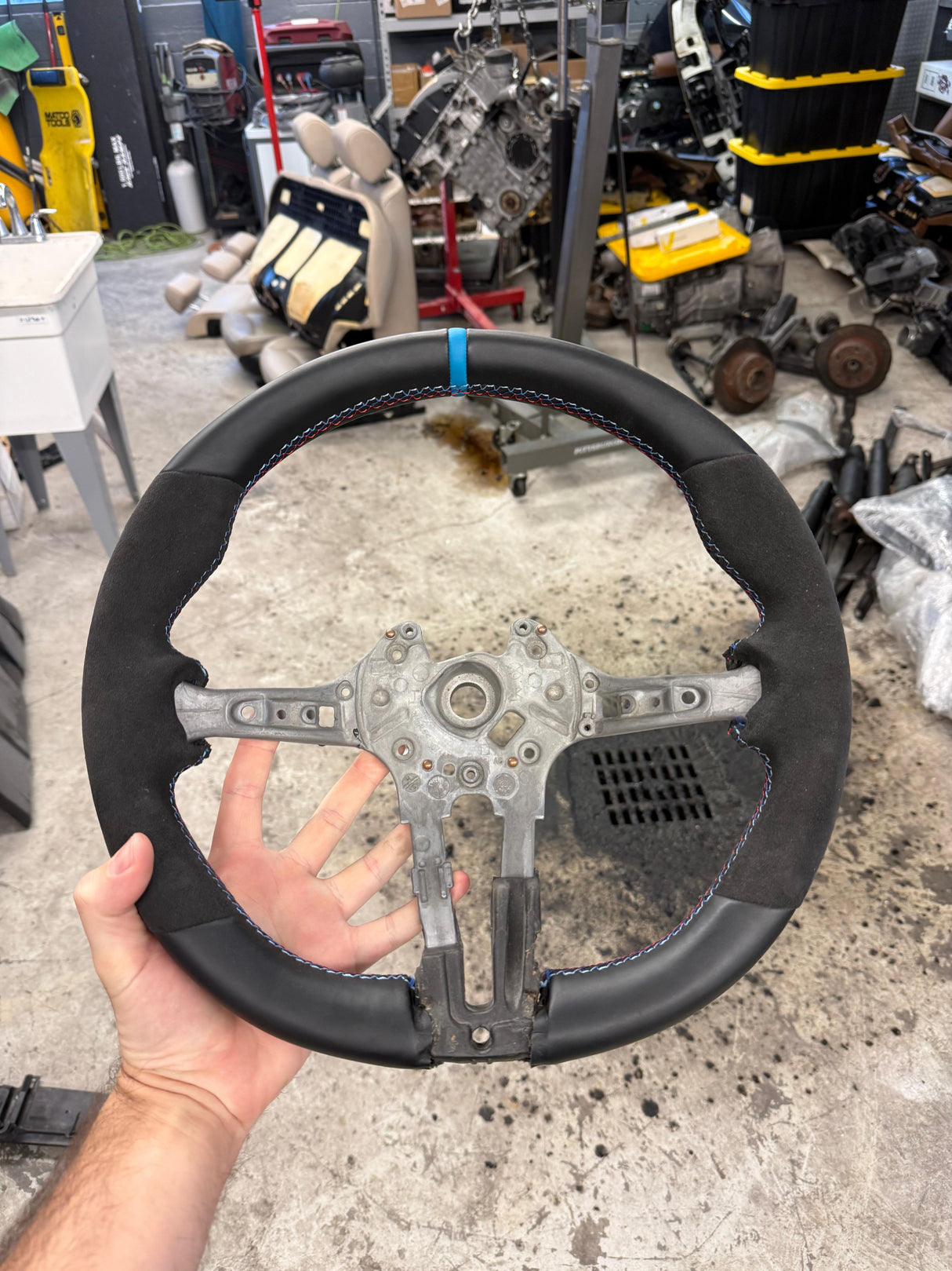 BMW F10 5 Series M-Sport Steering Wheel Leather/Alcantara *CLEARANCE*