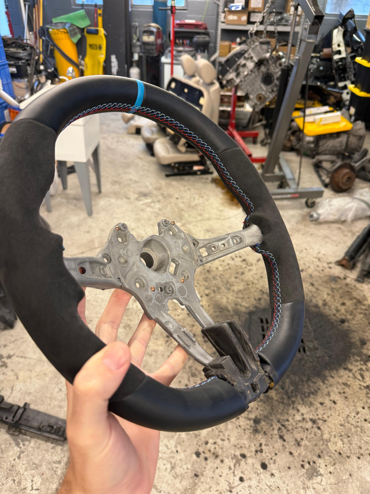 BMW F10 5 Series M-Sport Steering Wheel Leather/Alcantara *CLEARANCE*