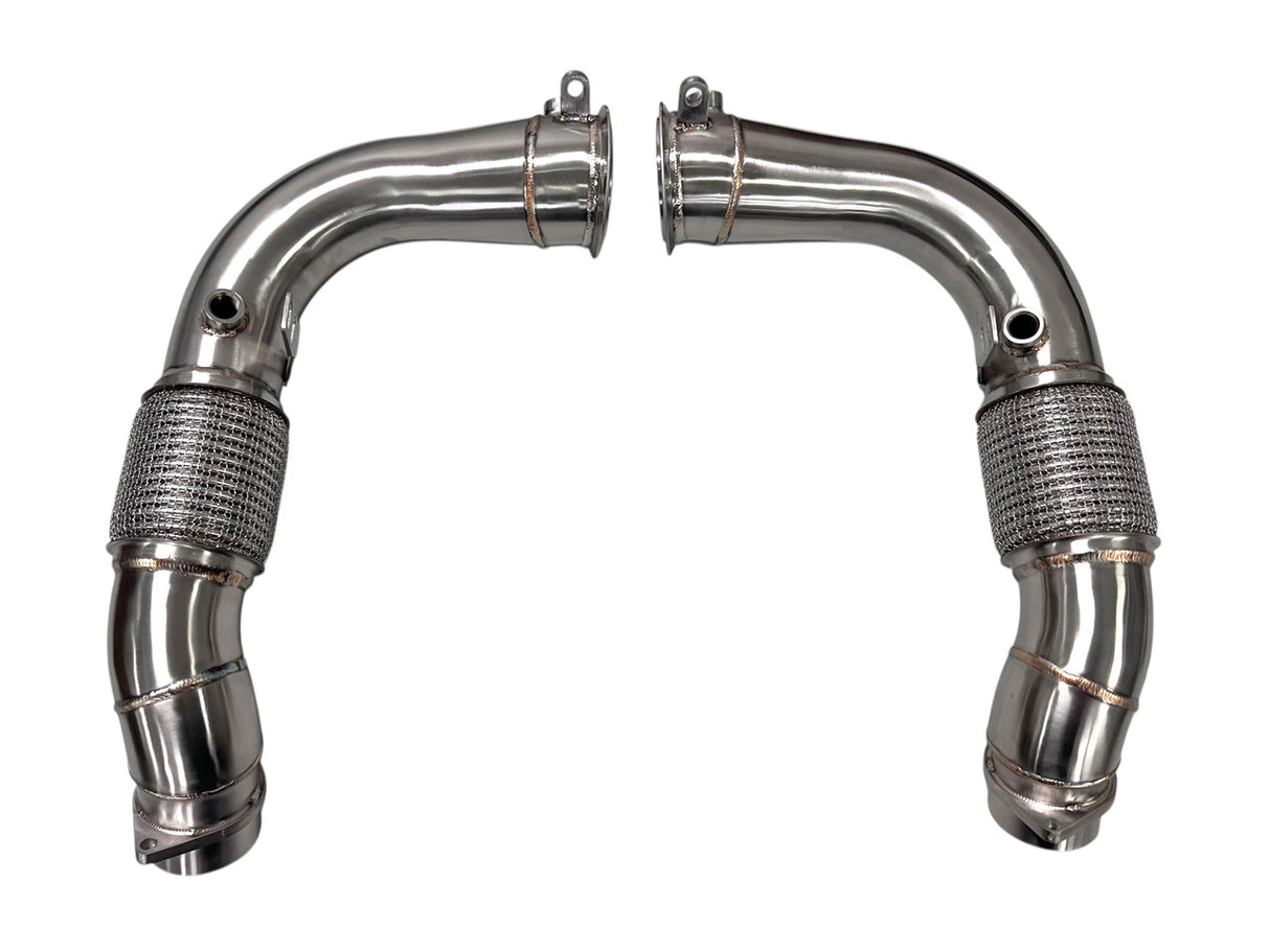 MAD BMW 2024+ X5M X6M F95 LCI F96 LCI Competition S68 Primary Downpipes Catless