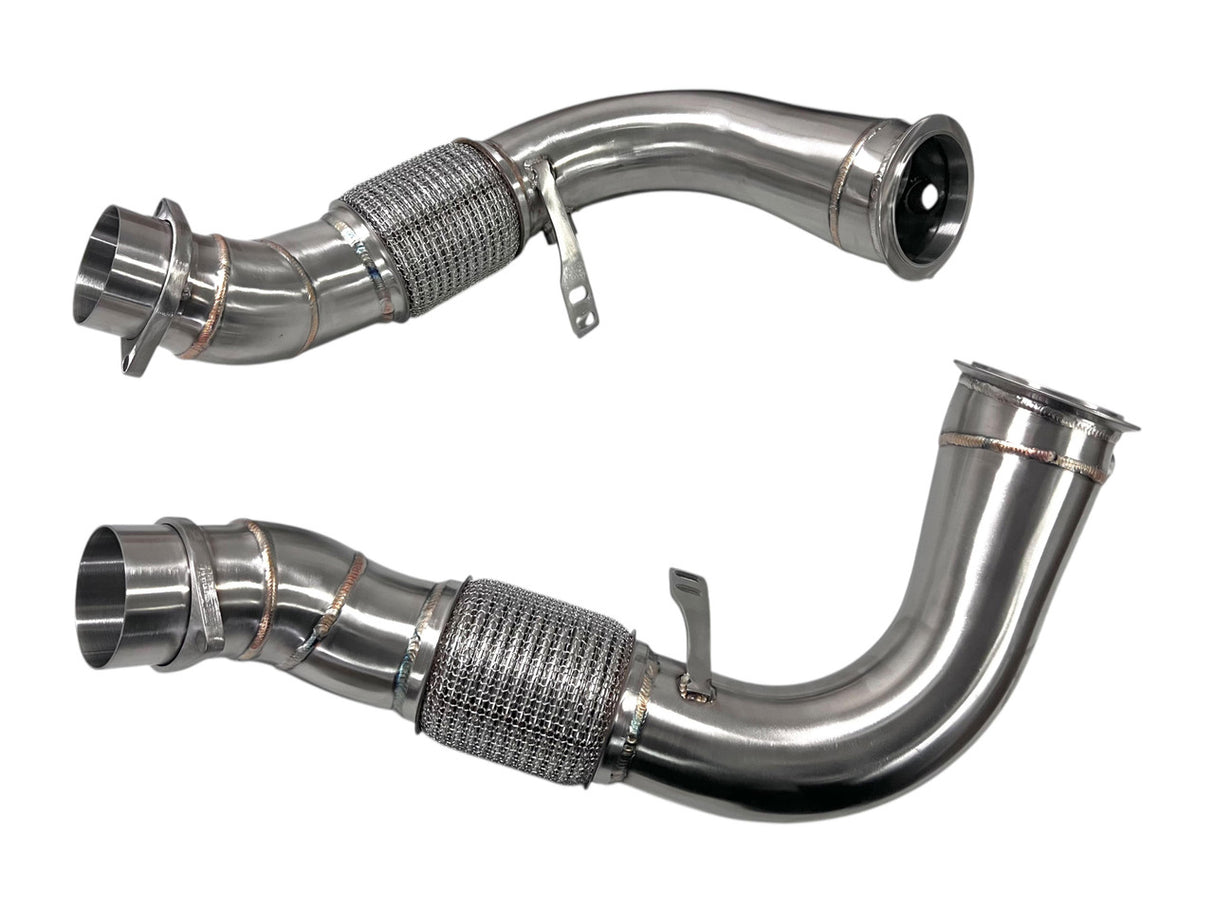 MAD BMW 2024+ X5M X6M F95 LCI F96 LCI Competition S68 Primary Downpipes Catless