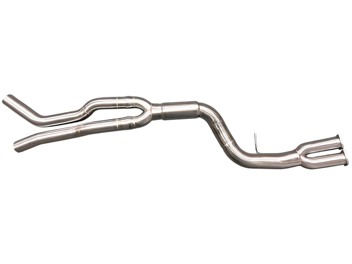 MAD BMW F87 M2C S55 Single Midpipe W/ Brace