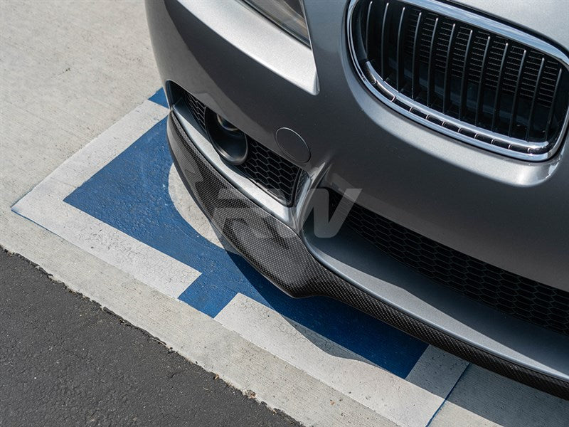 RW Carbon BMW E90 E92 CF Front Lip for M3 Style Bumper