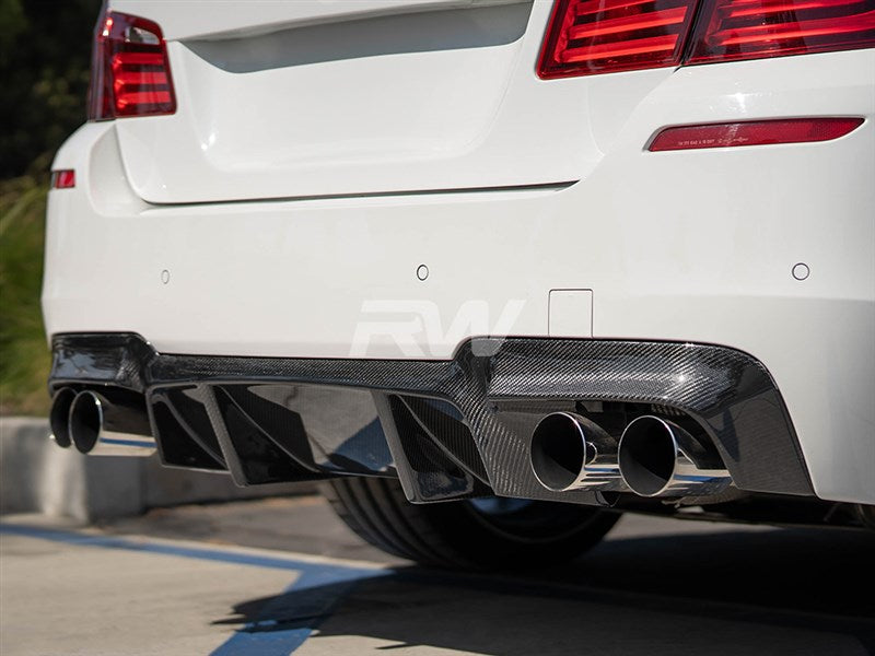 RW Carbon BMW F10 M5 DTM Carbon Fiber Rear Diffuser